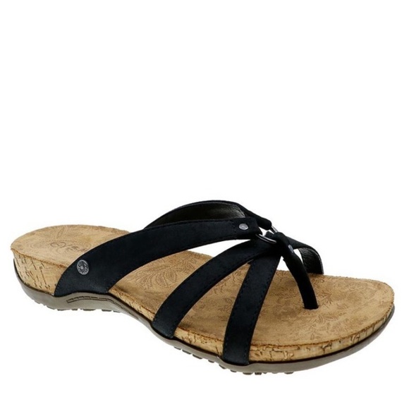 Bearpaw Women's Fawn Sandals | Black new - Picture 1 of 8